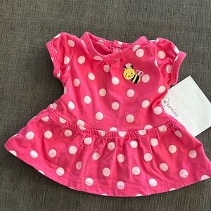 5/$20 Baby Girl Bee Dress Newborn NB